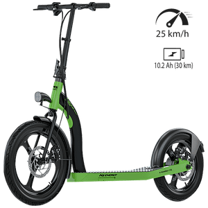 MS Energy Romobil, električni - r10  black / green