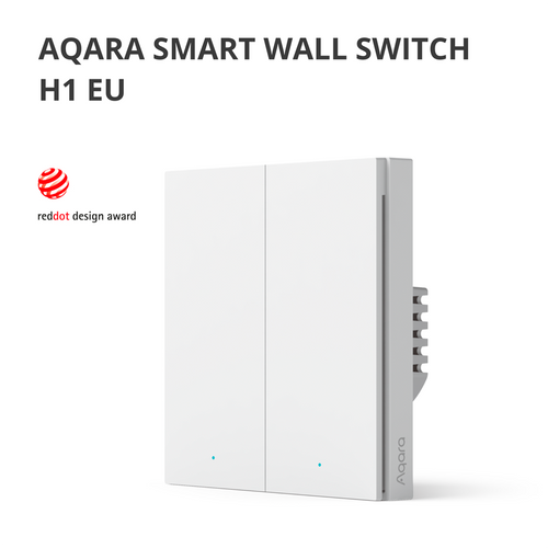 Aqara Smart Wall Switch H1 (with neutral, double rocker): Model: WS-EUK04; SKU: AK074EUW01 slika 5