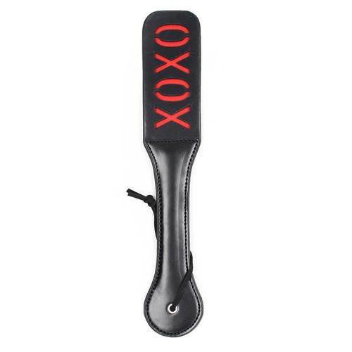 Fetish Addict vegan koža paddle XOXO slika 4