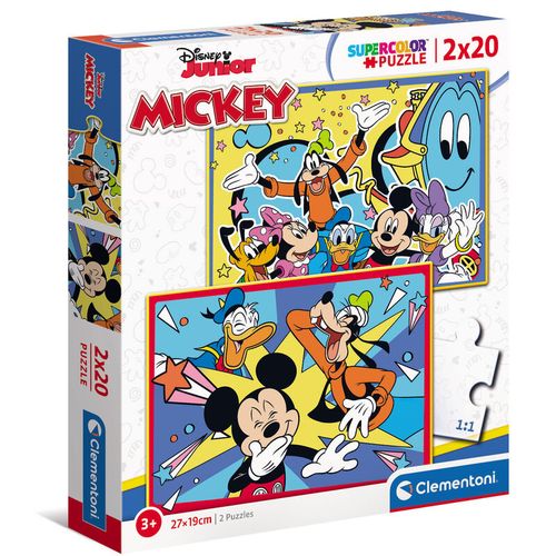 Disney Mickey Puzzle 2x20 komada slika 1