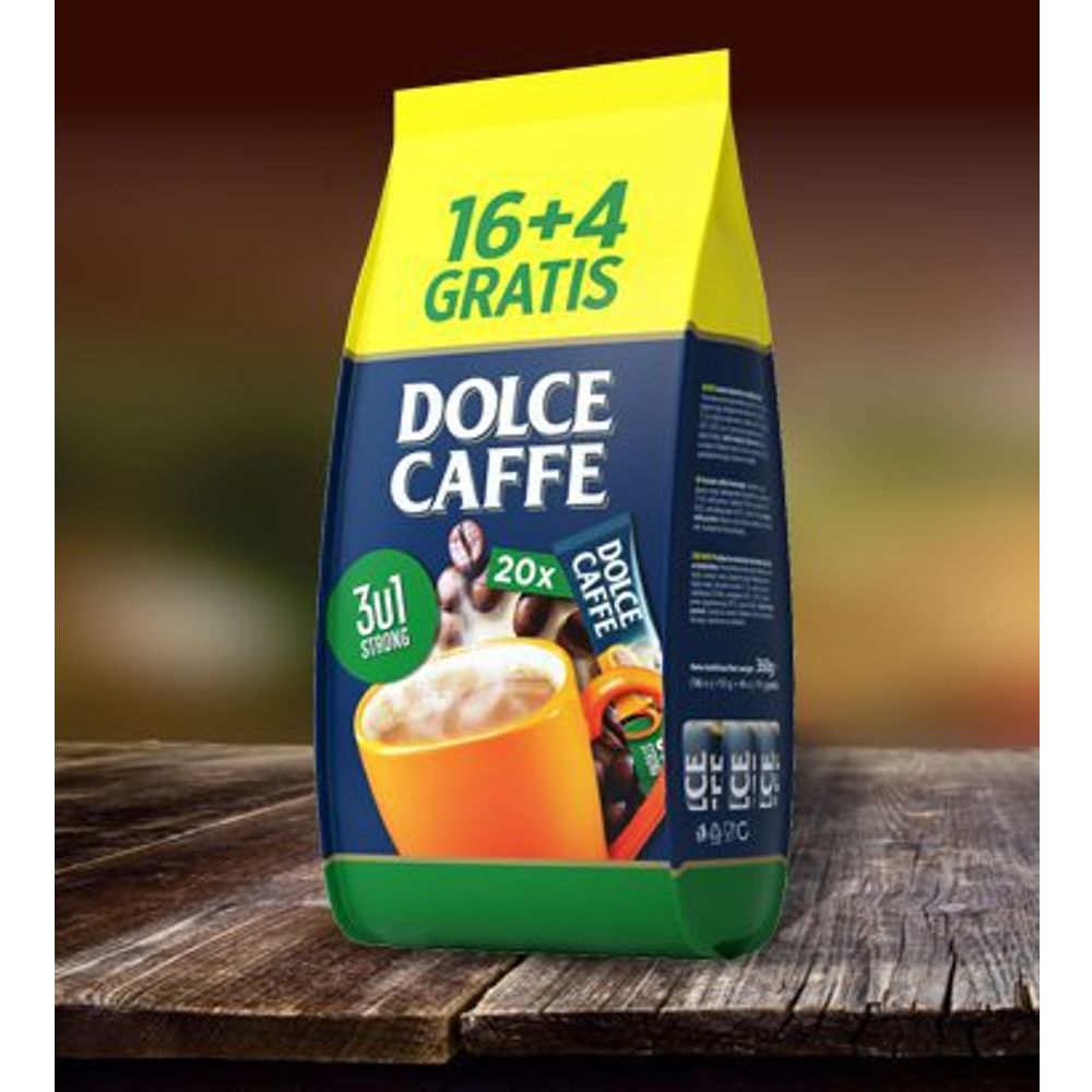 DOLCE CAFFE 3u1 STRONG, 16+4 GRATIS slika 1