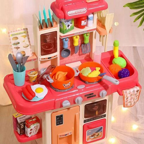 Eco Toys Dečija Kuhinja Sa Svetlosnim I Zvučnim Efektima 42El slika 3