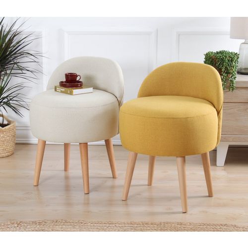 Corvile - Yellow Yellow Pouffe slika 5