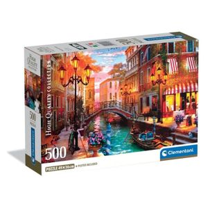 Clementoni CL35586 Puzzle 500 ZALAZAK SUNCA U VENECIJI, 500kom