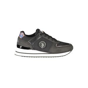 US POLO BEST PRICE BLACK WOMEN'S SPORTS SHOES