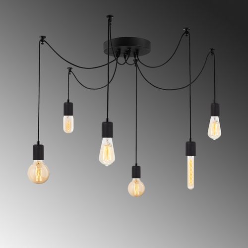 Kabluni - MR - 928 Black Chandelier slika 6