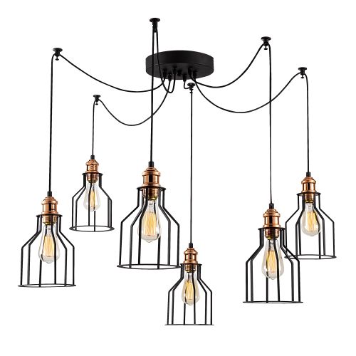 Alacati - N-1091 Black Chandelier slika 5