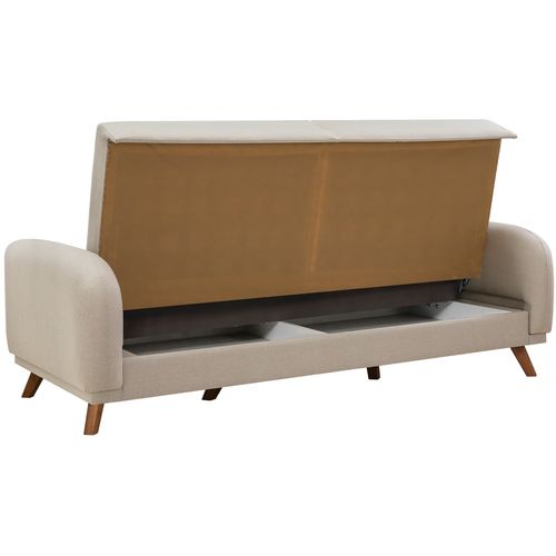 Atelier Del Sofa Hera - Cream Cream 3-Seat Sofa-Bed slika 7