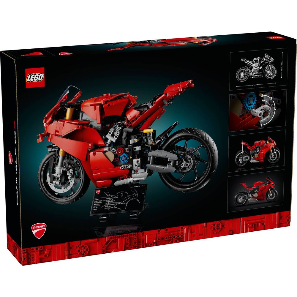 LEGO 42202 Motocikl Ducati Panigale V4 S slika 11