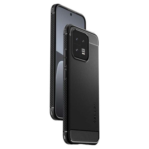 SPIGEN RUGGED ARMOR MASKA ZA XIAOMI 13 MAT CRNA slika 4