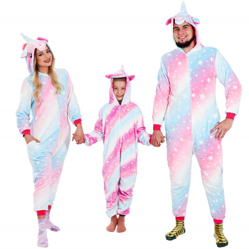 Unicorn pidžama 130 - 140 cm slika 8