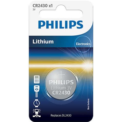 PHILIPS baterija CR2430/00B slika 1