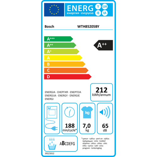 Bosch sušilica rublja WTH85205BY slika 6