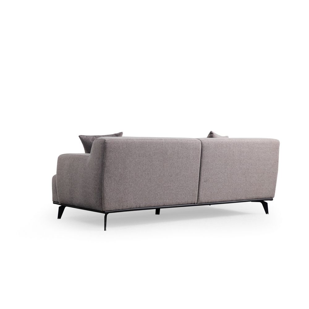 Sofa Jaguar 2 - Smeđa, Siva Smeđa, Dvosjed slika 8