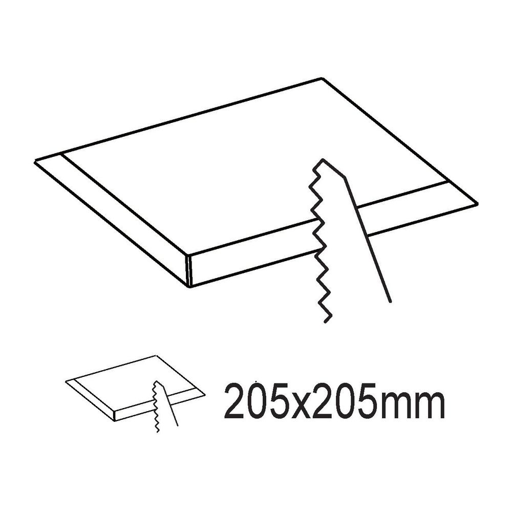 FUEVA 5 Ugradbeno Svjetlo - LED Spot 216x216mm, Bijelo, 4000K slika 3