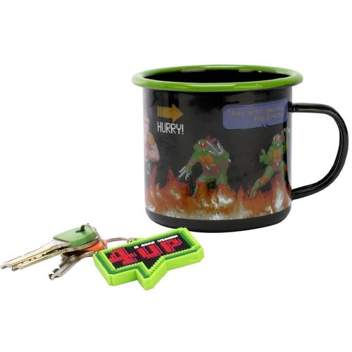 TMNT Mug & Keyring Set slika 1