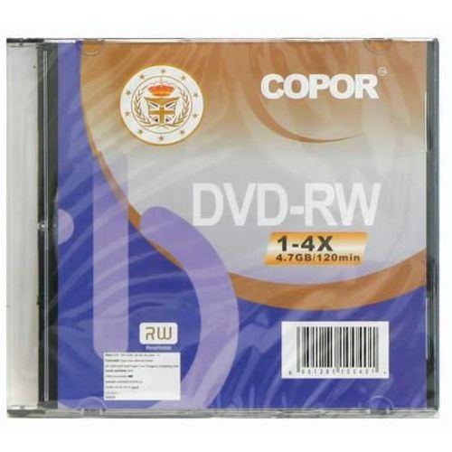 DVD-RW  4.7 GB 120 min 4X Copor 1/1 slika 2