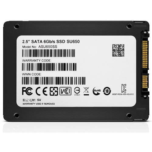 A-DATA 256GB 2.5 inča SATA III ASU650SS-256GT-R SSD slika 3