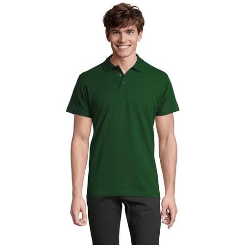 SPRING II muška polo majica sa kratkim rukavima - Tamno zelena, L  slika 1