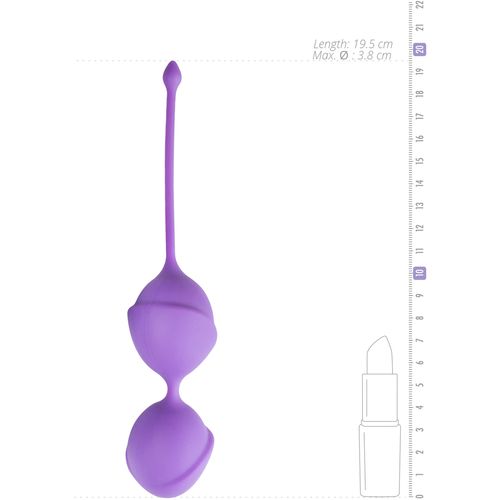 Vaginalne kuglice Easytoys, ljubičaste slika 5