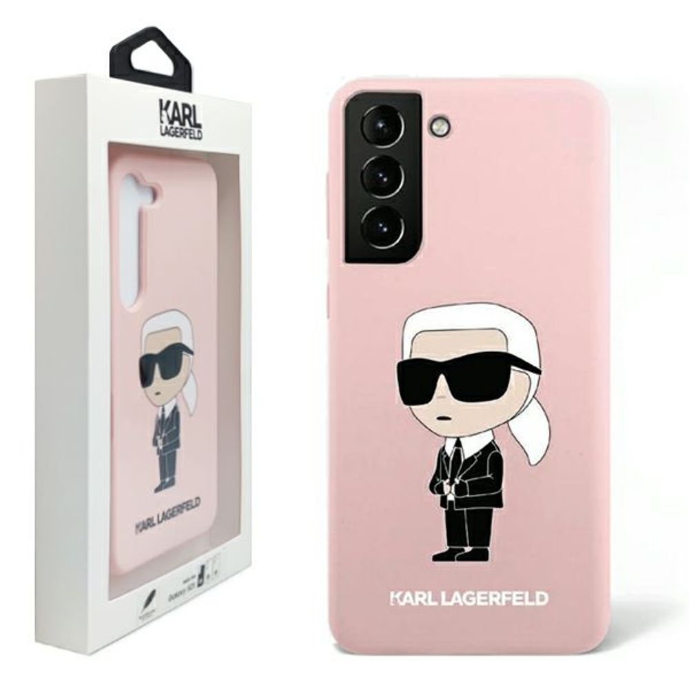 TPU Karl Lagerfeld maska za Samsung Galaxy S23 KLHCS23SSNIKBCP slika 1