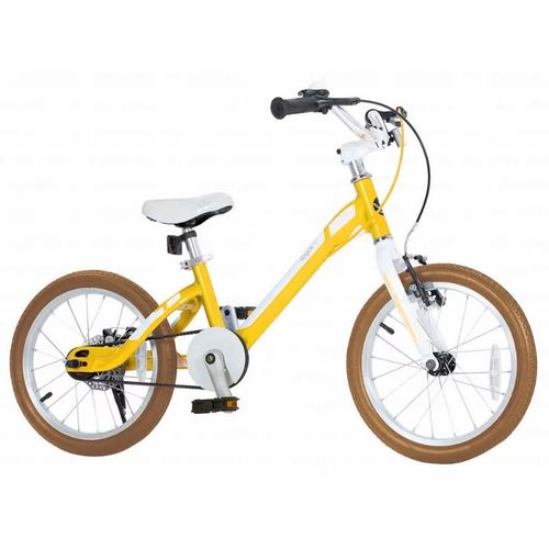 RoyalBaby dječji bicikl Mars 16" žuti 7kg slika 1