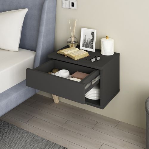 Rıbes - Anthracite Anthracite Nightstand slika 3