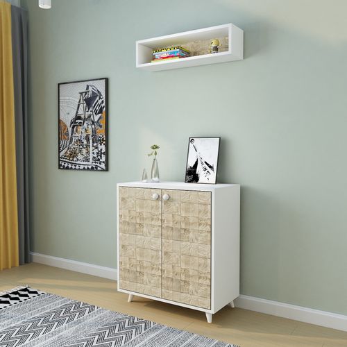 Hasir - L1187 Oak
White Hall Stand slika 2