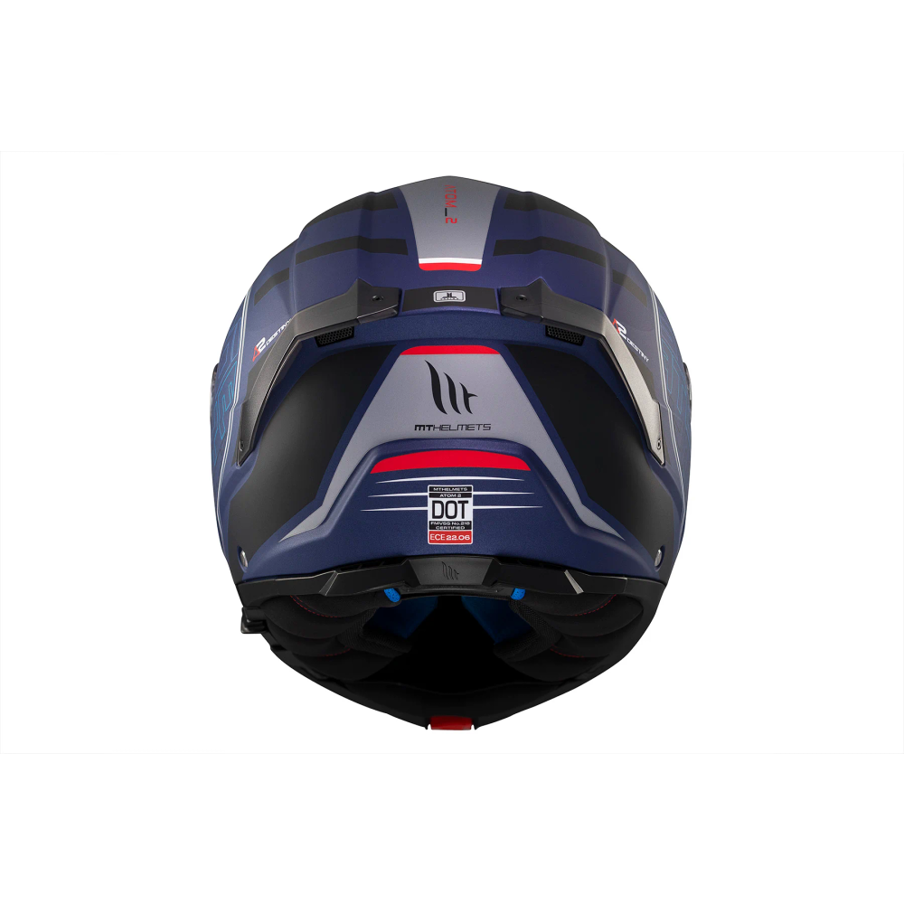 MT Helmets Atom 2 SV Destiny C7 Matt slika 4