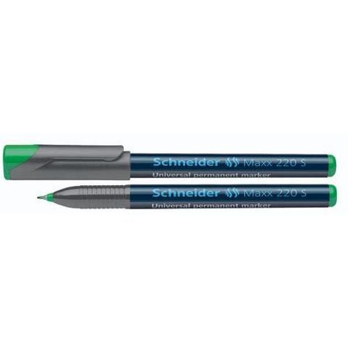 Flomaster Schneider, permanent marker, OHP Maxx 220 S, 0,4 mm, zeleni slika 2