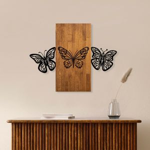 Wallity Drvena zidna dekoracija, Butterflies 2
