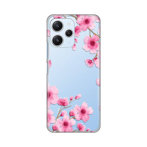 Torbica Silikonska Print Skin za Xiaomi Redmi 12 Rose Flowers slika 1