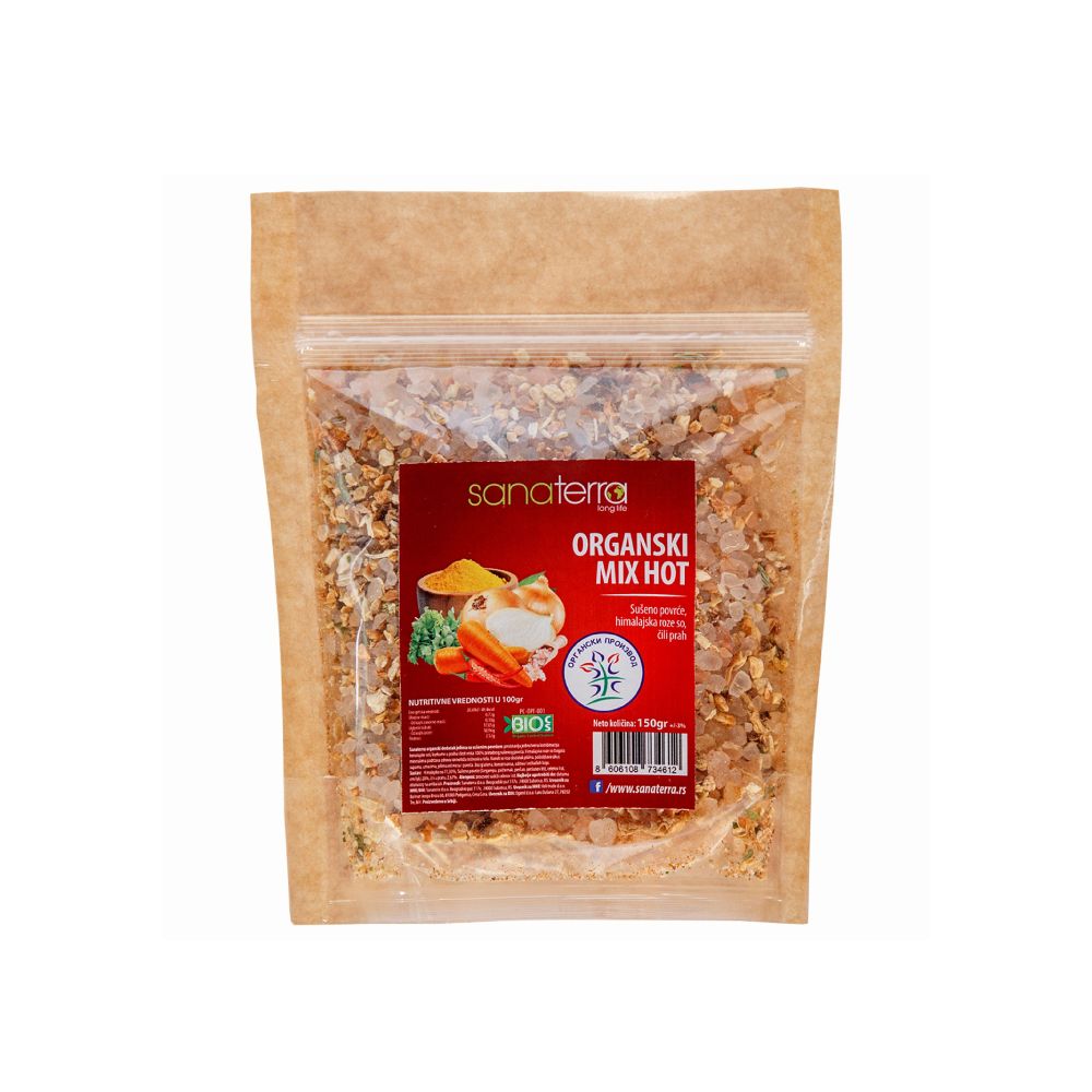Sanaterra Organski dodatak sa čili prahom 150 g slika 1