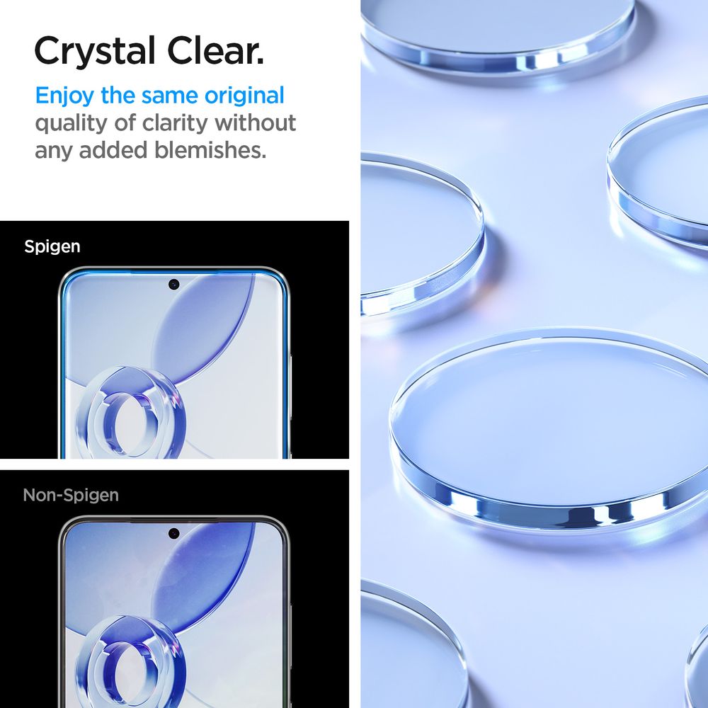 Spigen Glass tR EZ Fit HD Transparency 2 Pack - Samsung Galaxy S24 slika 13