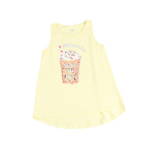 FOX Majica za devojčice Milkshake žuta