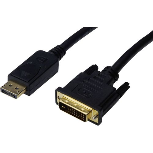 Digitus DisplayPort / DVI adapterski kabel DisplayPort utikač, DVI-D 24+1-polni utikač 1.80 m crna AK-340306-020-S  DisplayPort kabel slika 2