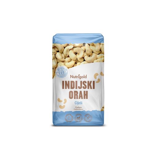 Nutrigold Indijski oraščić sirov 1kg xxl slika 1