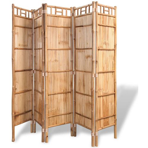 Sobna Pregrada/Panel Ograda od Bambusa s 5 Panela 200x160 cm slika 29