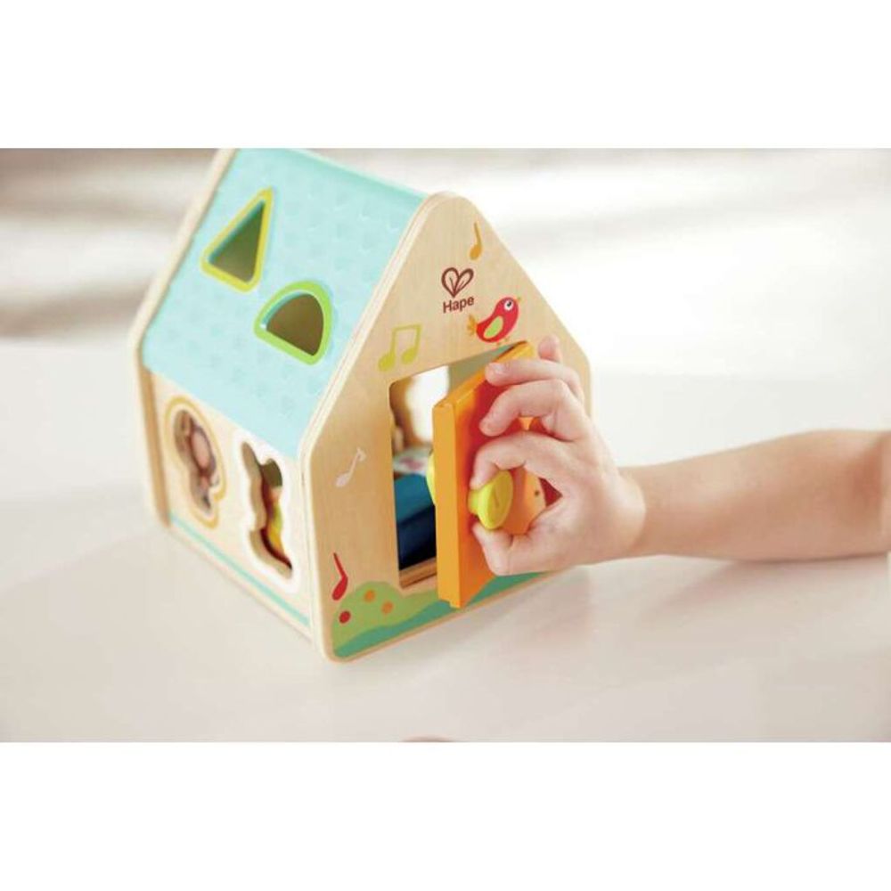 Hape Drveni sorter oblika Critter House slika 8