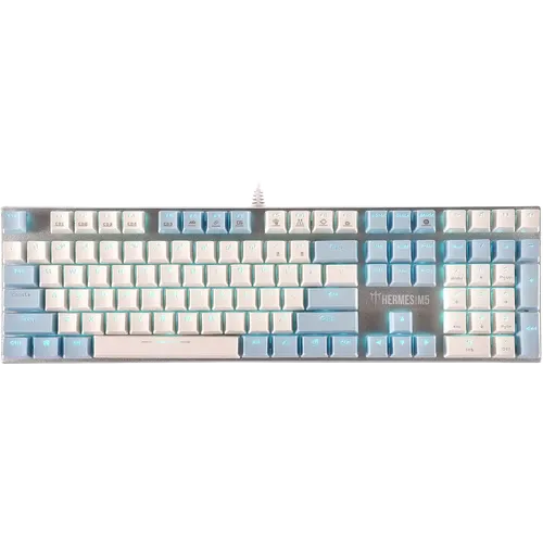 Tastatura Gamdias Hermes M5 mehanička , belo/plava slika 1