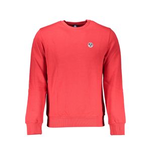 NORTH SAILS MEN'S RED ZIP-OUT SWEATSHIRT