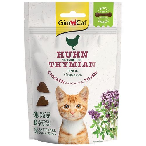 GimCat Soft Snacks poslastica za mačke Piletina i Timijan, 60 g slika 1