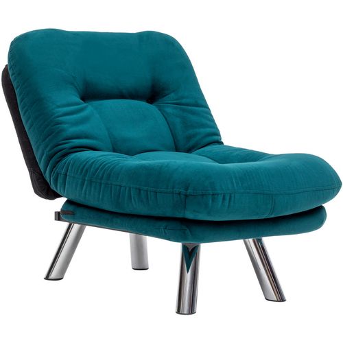 Atelier Del Sofa Fotelja na razvlačenje, Petrol Green, Misa Small Solo - Petrol Green slika 6