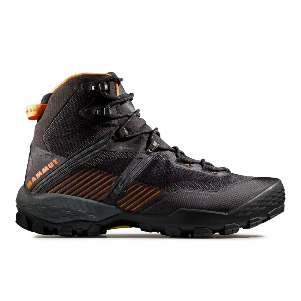 Mammut Muške gležnjerice Ducan II High GTX Black/Dark Tangerine slika 2