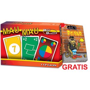 Grafoprint Games MAU MAU + Karte gratis