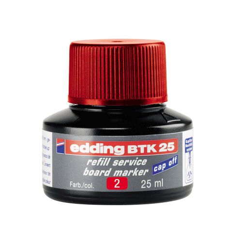 Refil za board marker Edding BTK 25 ml Crveni slika 1