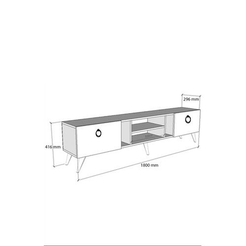 Rudy - Ciragan, Anthracite Walnut
Anthracite TV Stand slika 5