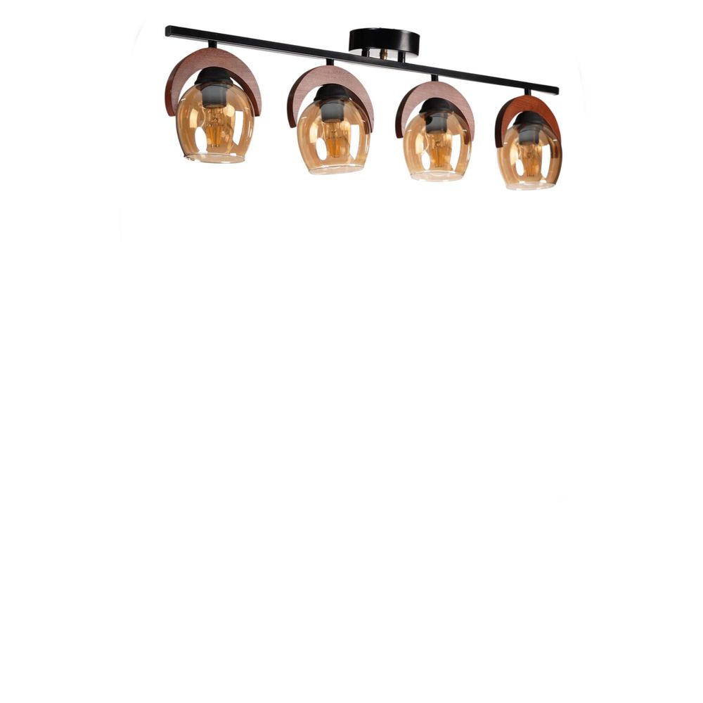 Opviq Luster 075, med, orah, crna slika 2