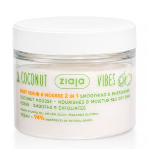 Ziaja Coconut Vibes piling i pjena za tijelo 2u1 270 ml