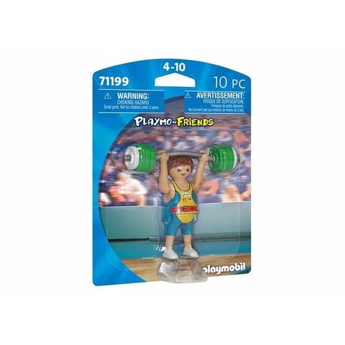 Figure djelovanja Playmobil 71199 podizanje utega Friends slika 1